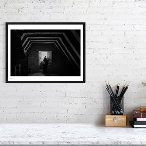 echo - 30cm x 40cm, 11.8inches x 15.8inches, Black