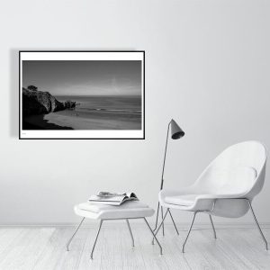 Same Morning - 70cm x 100cm, 27.6inches x 39.4inches, Black